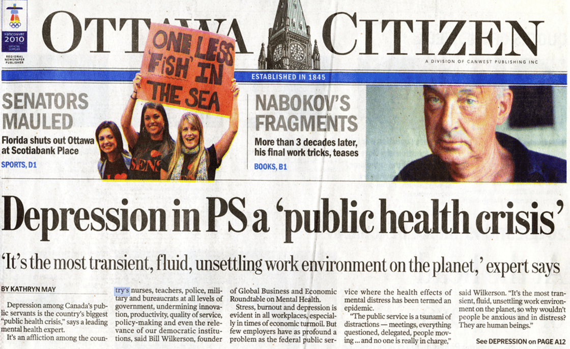 Citizen story - Depression in PS ...
